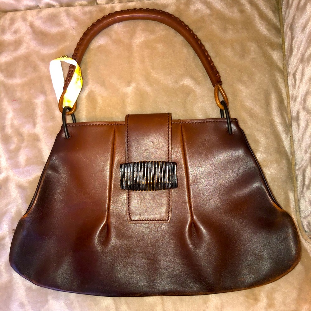 Authentic Vintage Distressed Gucci Bag